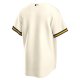 Men's Milwaukee Brewers Nike Cream Home Replica Team Jersey