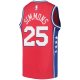 Youth Philadelphia 76ers Ben Simmons Jordan Brand Red 2020/21 Swingman Player Jersey - Statement Edition