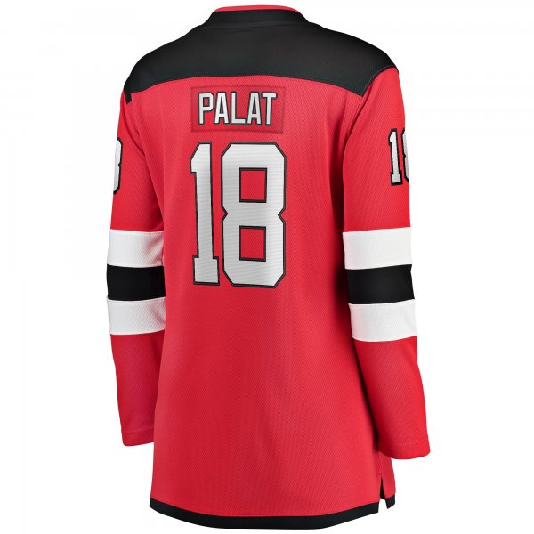 Women's New Jersey Devils Ondrej Palat Fanatics Red Home Breakaway Player Jersey