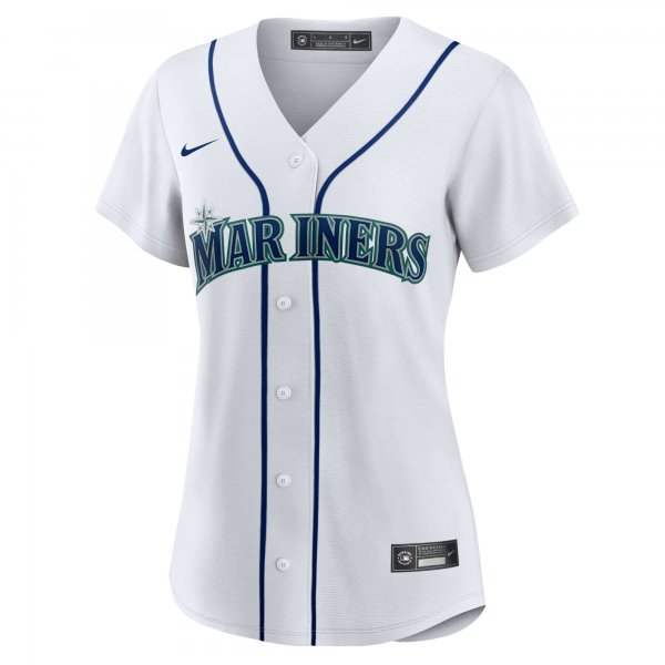 Women's Seattle Mariners Nike White Home Replica Team Jersey