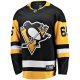 Men's Pittsburgh Penguins Erik Karlsson Fanatics Black Home Breakaway Jersey