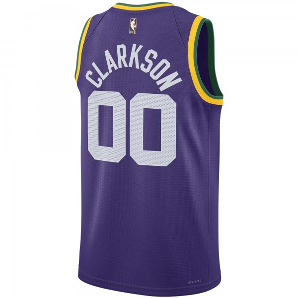 Unisex Utah Jazz Jordan Clarkson Nike Purple Swingman Replica Jersey - Classic Edition