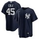 Men's New York Yankees Gerrit Cole Nike Navy Alternate Replica Player Name Jersey