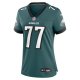 Women's Philadelphia Eagles Matt Hennessy Nike Midnight Green  Game Jersey