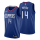 Men's Los Angeles Clippers #14 Terance Mann Blue 2019-20 Icon NBA Jersey