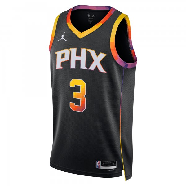 Unisex Phoenix Suns Chris Paul Jordan Brand Black Swingman Jersey - Statement Edition