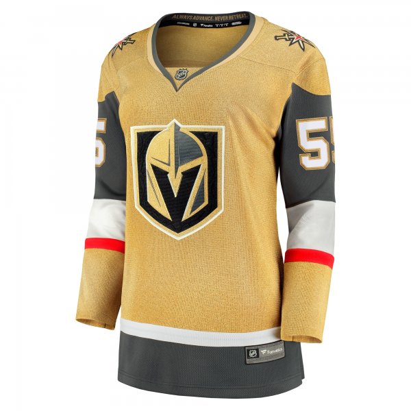 Women's Vegas Golden Knights Keegan Kolesar Fanatics Gold Alternate Breakaway Player Jersey