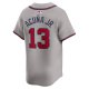 Men's Atlanta Braves Ronald Acu?a Jr. Nike Gray Away Limited Player Jersey