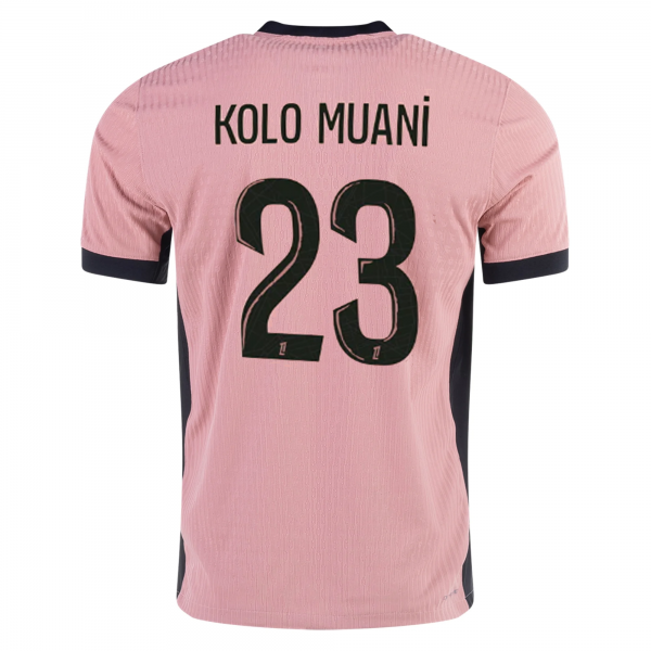 Nike Paris Saint-Germain Randal Kolo Muani Third Jersey 24/25 (Rust Pink/Black)