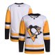 Men's Pittsburgh Penguins  adidas White Away Primegreen Jersey