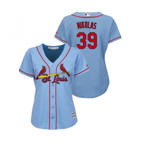 Women's St. Louis Cardinals Miles Mikolas Majestic Alternate 2019 Cool Base MLB Jersey