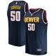 Men's Denver Nuggets Aaron Gordon Fanatics Navy 2020/21 Fast Break Road Replica Jersey - Icon Edition