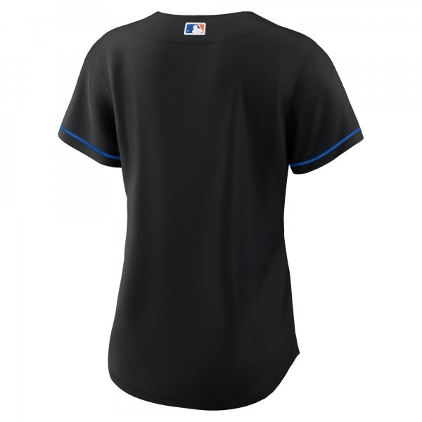 Women's New York Mets Nike Black 2022 Alternate Replica Team Jersey