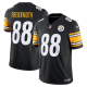 Men's Pittsburgh Steelers #88 Pat Freiermuth Nike Black Vapor F.U.S.E. Limited NFL Jersey