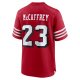 Men's San Francisco 49ers Christian McCaffrey Nike Scarlet Alternate Game Player Jersey