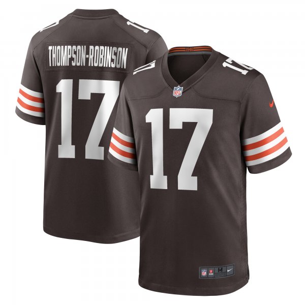 Men's Cleveland Browns Dorian Thompson-Robinson Nike  Brown Team Game Jersey