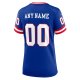 Women's New York Giants Nike Royal Classic Custom Game Jersey