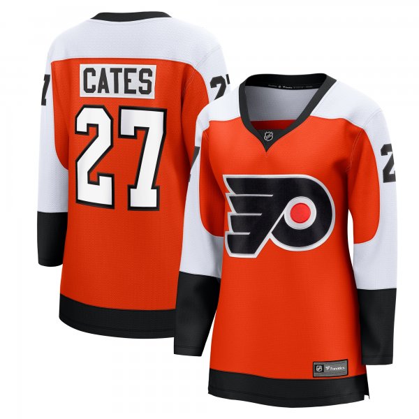 Women's Philadelphia Flyers Noah Cates Fanatics Orange Home Breakaway Player Jersey