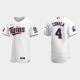 Men's Minnesota Twins #4 Carlos Correa Flex Base Home MLB Jersey - White