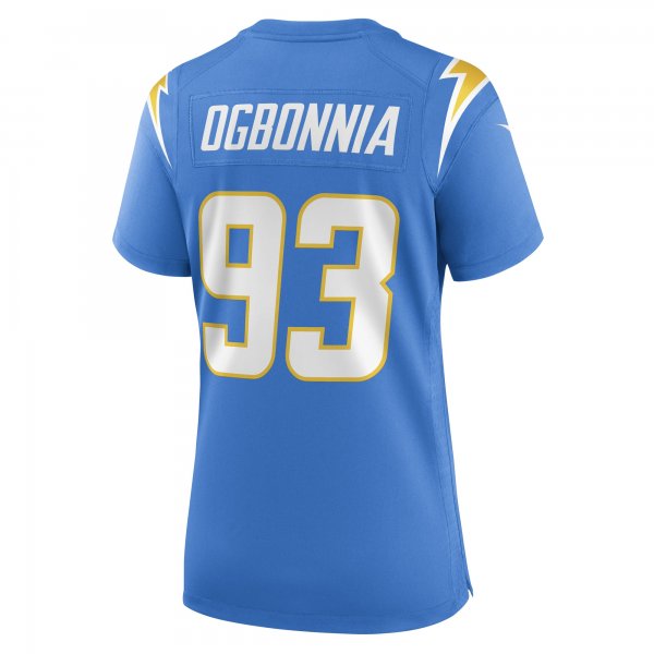 Women's Los Angeles Chargers Otito Ogbonnia Nike Powder Blue Game Player Jersey