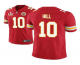 Men's Kansas City Chiefs #10 Tyreek Hill Red 2021 Super Bowl LV Vapor Untouchable Stitched Nike Limited NFL Jersey