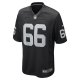 Men's Las Vegas Raiders Dylan Parham Nike Black Game Player Jersey