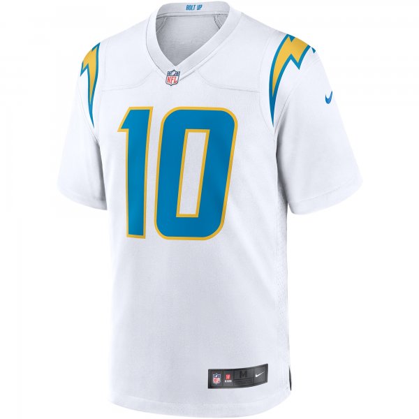 Men's Los Angeles Chargers Justin Herbert Nike White Game Jersey