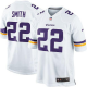 Nike Minnesota Vikings #22 Harrison Smith White Men's Stitched NFL Game Jersey