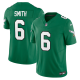 Men's Philadelphia Eagles #6 DeVonta Smith Nike Kelly Green Alternate Vapor F.U.S.E. Limited Jersey