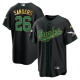 Men's Philadelphia Eagles #26 Miles Sanders Black Baseball Stitched Jersey