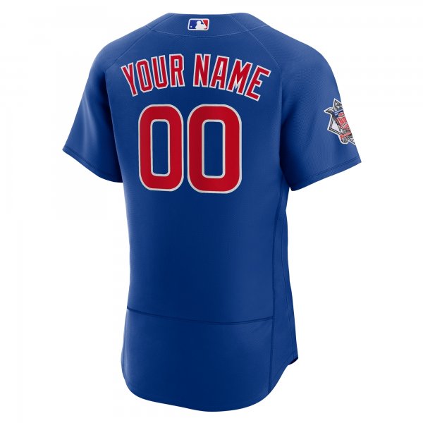 Men's Chicago Cubs Nike Royal Alternate Custom Jersey