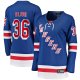 Women's New York Rangers Anton Blidh Fanatics Blue Home Breakaway Player Jersey