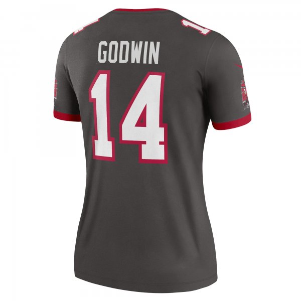 Women's Tampa Bay Buccaneers Chris Godwin Nike Pewter Alternate Legend Jersey