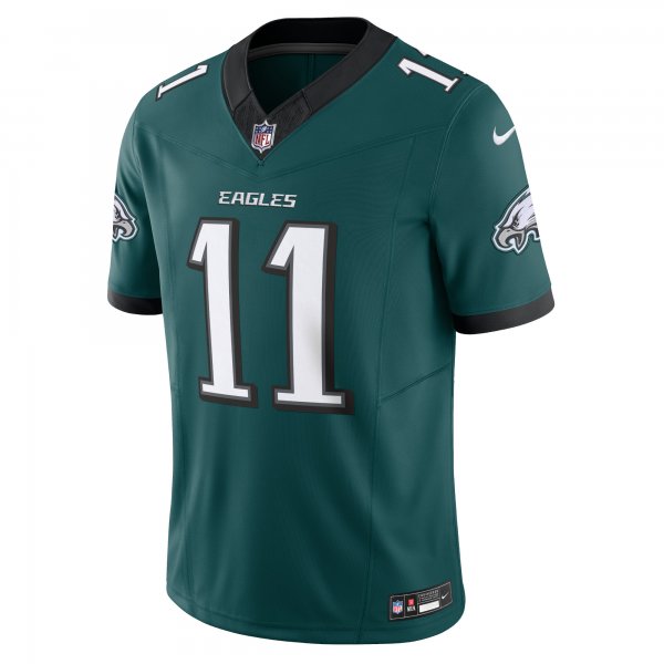 Men's Philadelphia Eagles A.J. Brown Nike Midnight Green Vapor F.U.S.E. Limited Jersey