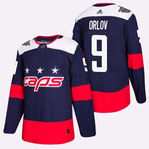 Men's Adidas Washington Capitals #9 Dmitry Orlov 2018 Stadium Series Jersey