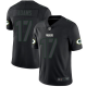 Men's Green Bay Packers #17 Davante Adams Black Stitched NFL Limited Rush Impact Jersey