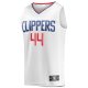 Men's LA Clippers Mason Plumlee Fanatics White Fast Break Player Jersey - Association Edition