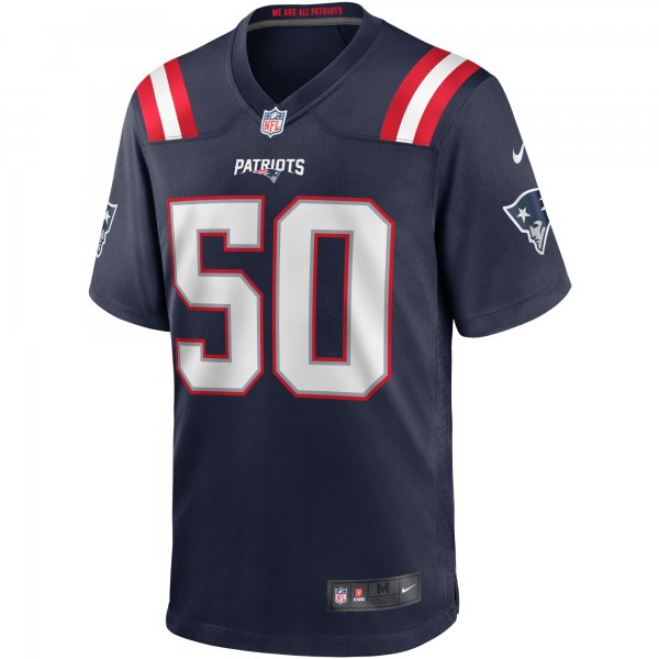 Men's New England Patriots Chase Winovich Nike Navy Game Player Jersey