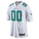 Men's Miami Dolphins Nike White Custom Game Jersey