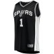 Men's San Antonio Spurs Victor Wembanyama Fanatics Black  Fast Break Replica Jersey - Icon Edition