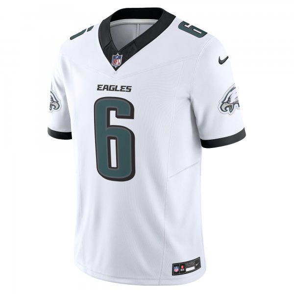 Men's Philadelphia Eagles DeVonta Smith Nike White Vapor F.U.S.E. Limited Jersey