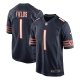 Men's Chicago Bears Justin Fields Nike Navy Game Jersey