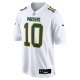 Men's Green Bay Packers Jordan Love Nike White Fashion Game Jersey