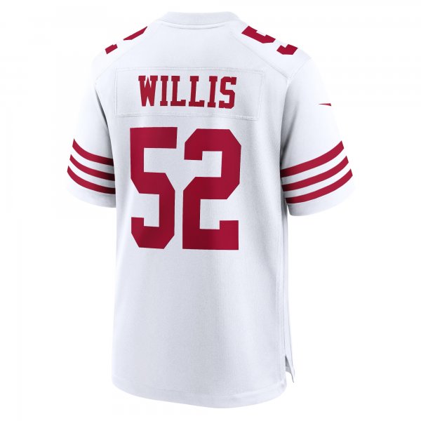 Men's San Francisco 49ers Patrick Willis Nike White Retired Player Game Jersey