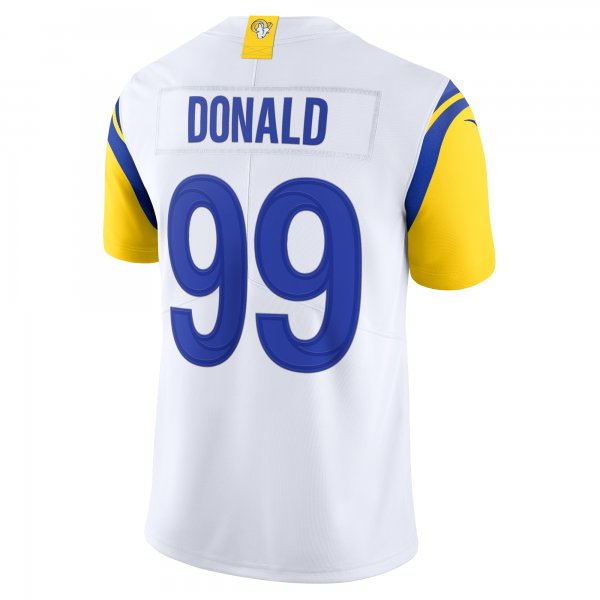 Men's Los Angeles Rams Aaron Donald Nike White Alternate Vapor Limited Jersey