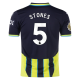 Puma Manchester City John Stones Away Jersey w/ EPL + Club World Cup Patch 24/25 (New Navy/Yellow Glow)