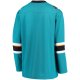 Youth San Jose Sharks Fanatics Teal Home Replica Blank Jersey