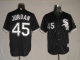 Chicago White Sox #45 Michael Jordan Stitched Black MLB Jersey