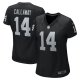 Women's Las Vegas Raiders Marquez Callaway Nike  Black Team Game Jersey