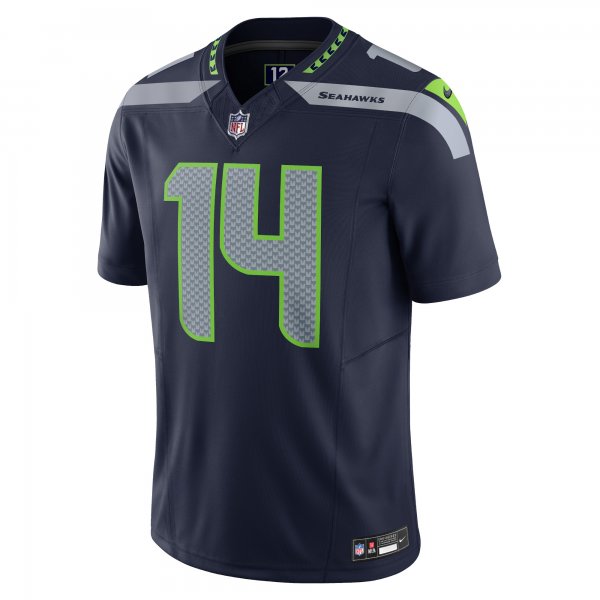 Men's Seattle Seahawks DK Metcalf Nike Navy Vapor F.U.S.E. Limited Jersey